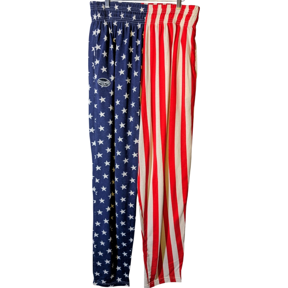 Patriotic Star and Stripe Pajama Bottoms